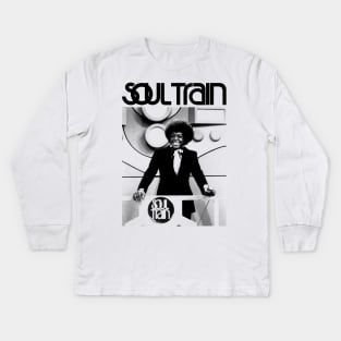 Soul Train Retro Kids Long Sleeve T-Shirt